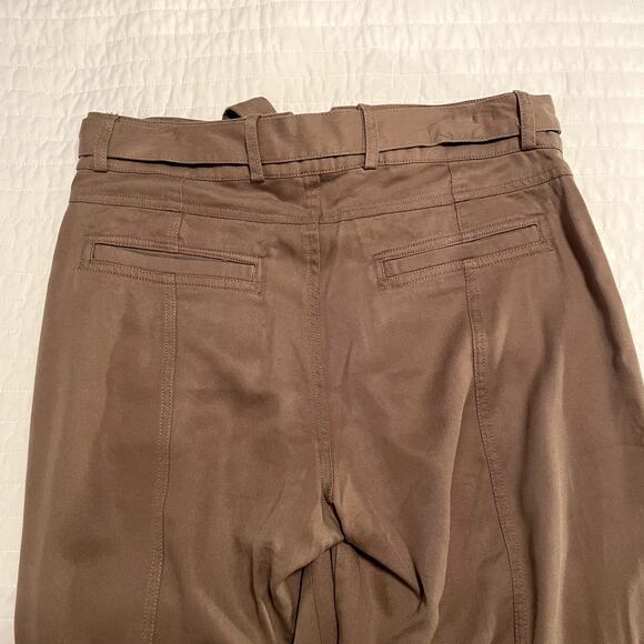 Sundance Women's NWOT Taupe Cotton Blend Pants, size 8P - Picture 3 of 7